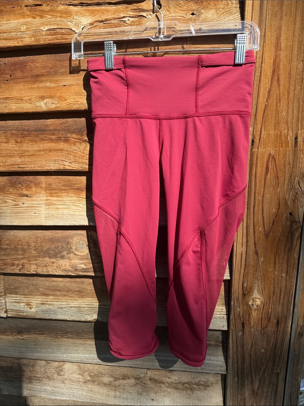 Lululemon leggings with mesh